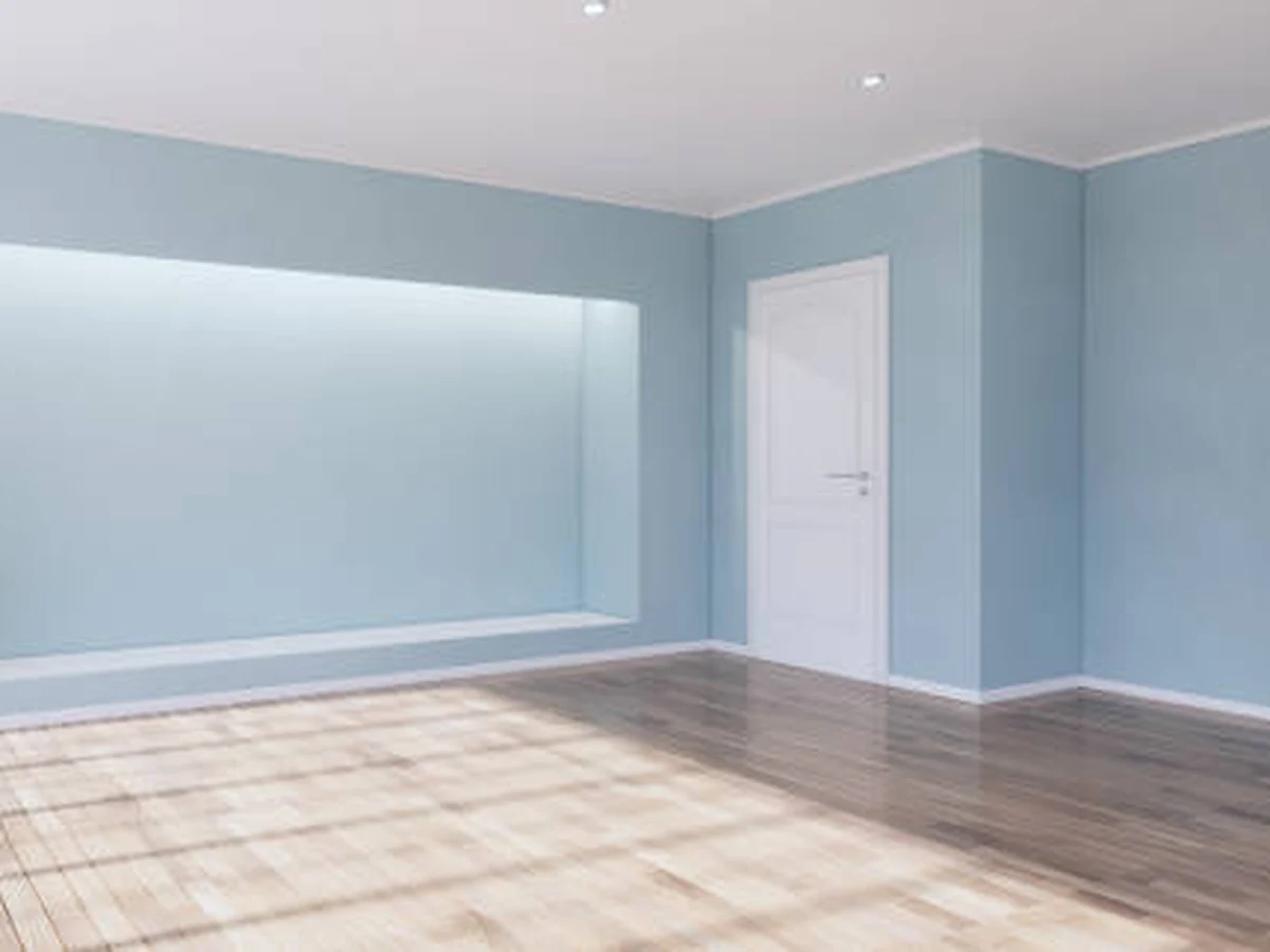 Interior Painting Empty Room Light by Barnstaple Decorators