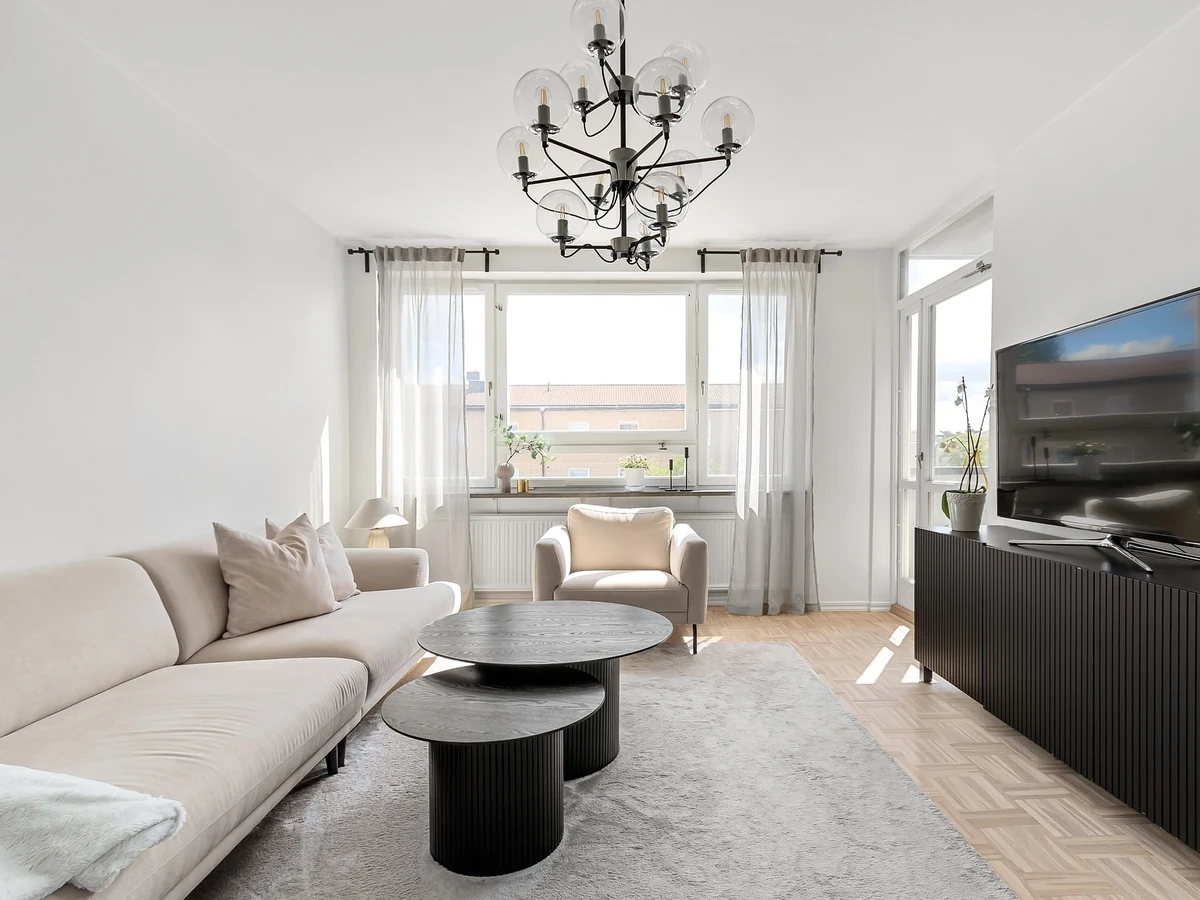 Living Room Painting Bright Neutral Living by Barnstaple Decorators